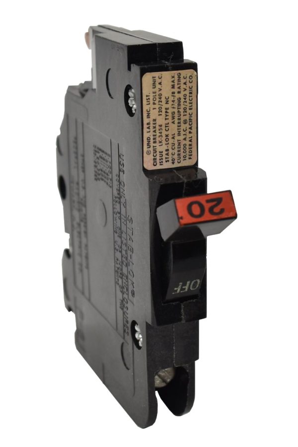 Federal Pacific NC20 Circuit Breaker - Denver Breaker & Supply