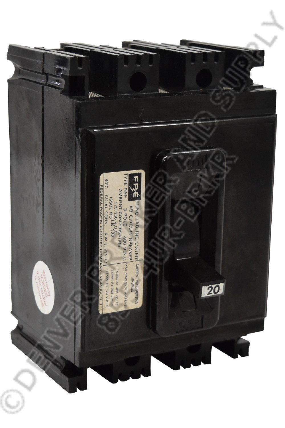 American NEF431025 Circuit Breaker