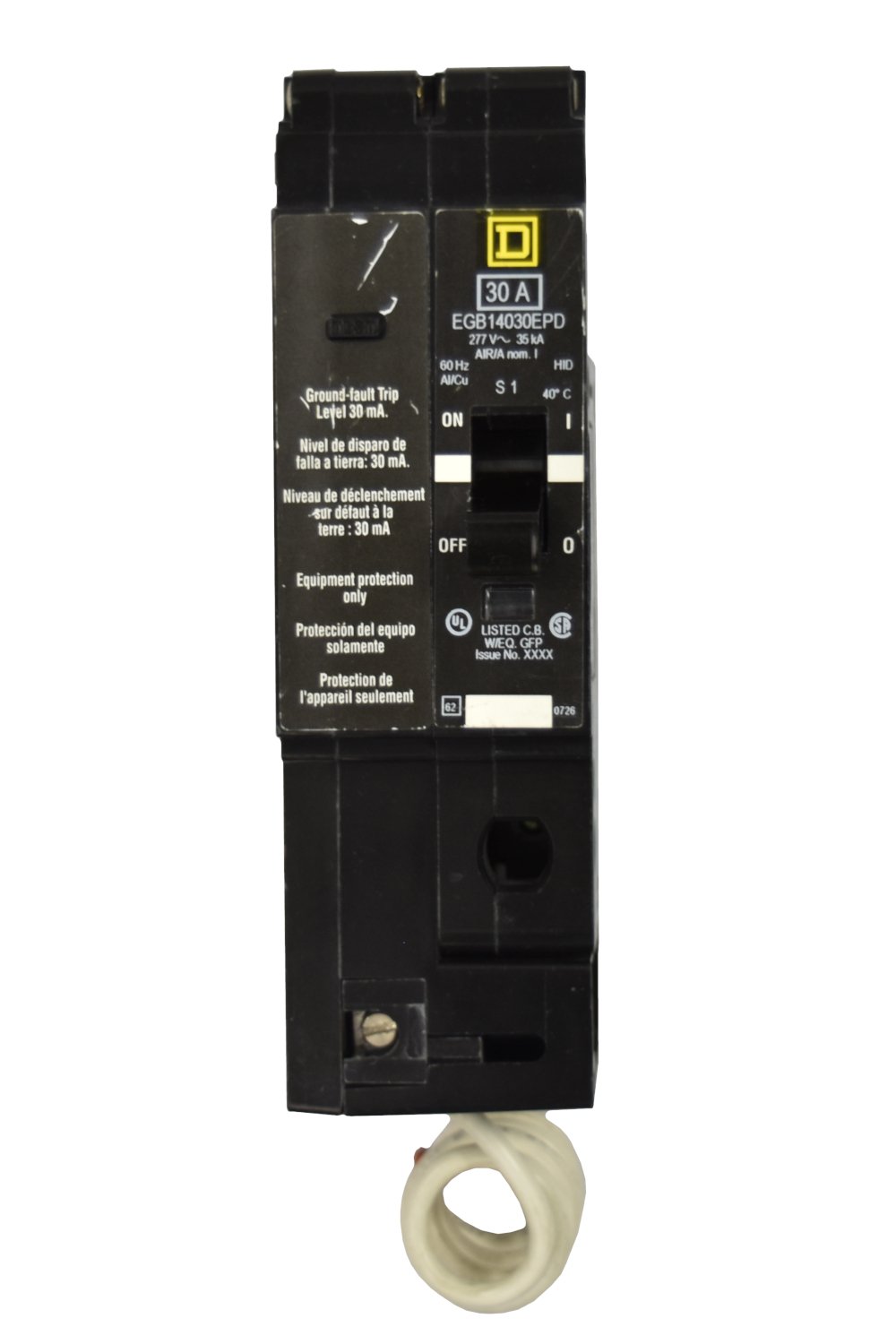 Square D EDB14030EPD Circuit Breaker - Denver Breaker & Supply